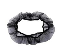 Filet de protection universel pour cage à oiseaux, filet de protection pour perroquets, filet aéré pour cages rondes et carrées, jupe extensible,Noir