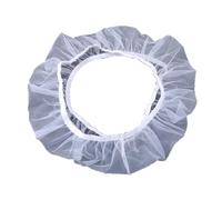 Filet de protection universel pour cage à oiseaux, filet de protection pour perroquets, filet aéré pour cages rondes et carrées, jupe extensible,Blanc