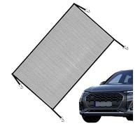 Filet de protection universel pour grille de radiateur 104,9 x 85,1 cm | Grille de calandre de moteur pour entrée d'air, radiateur, capot de SUV, berline, pickup, camping-car, van, remorque