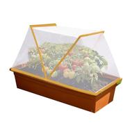Filet de Protection Végétale - Protection En Dôme Avec 4 Piquets De Sol - Filet de protection de jardin pliable,Pour fruits fleurs pot jardinière plants fraisier tomate arbre pépinière serre