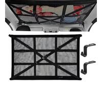 Filet de rangement au plafond de voiture - Filet de rangement en maille pour toit de voiture - Organisation de toit au-dessus de la tête pour automobile, camion, fourgonnette et véhicule automobile