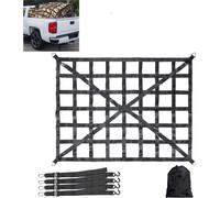 Filet De Rangement Coffre De Voiture,Filet De Fret Réglable Filet De Chargement Organisateur,Pour Suv Pickup Truck Remorque,106cm X 127cm[Auto5134279]