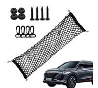 Filet de rangement de coffre - Filet élastique pour de chargement de pickup avec crochet - Filet à bagages de voiture pour dossier de siège de voiture, rangement de coffre