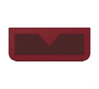 Filet de rangement de dossier de voiture pour l'intérieur du véhicule - Sac de rangement en maille élastique avec cadre en ABS, compact 24 x 1,3 x 10 cm, design à suspendre sur le côté pour Pho(rouge)
