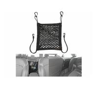 Filet de rangement élastique - LESCARS - 30 x 28 cm - Blanc - Pour siège automobile - Sécurisé