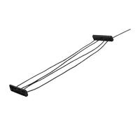 Filet de rangement élastique pour camping-car - ABS 500 cm - Corde de rangement extensible anti-chute | Filet de sécurité pour bagages, vêtements, épicerie | Pour voyage en voiture, caravane