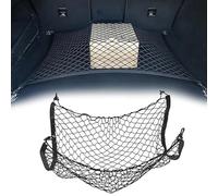 Filet de Rangement élastique pour Coffre de Voiture pour V-W Jetta 1979-2025 A1 A2 A3 A4 A5 A6 A7 A8 1K 5K, Grand Organisateur de Maille avec 4 Crochets, Idéal pour Sécuriser Bagages Et Courses