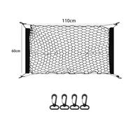 Filet De Rangement Élastique pour Coffre Voiture Crochet Fixe pour Toyota pour RAV4 XA50 2019-2024 2023 Filet Rangement de Coffre(110cmx60cm)