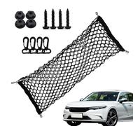 Filet de rangement en pour coffre de voiture,Sac de support de dossier de siège de voiture vertical universel avec crochets - Filets de chargement automobile pour l'épicerie, les petits objets, économ