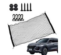 Filet de rangement en pour coffre de voiture - Sac de support de dossier de siège de voiture vertical universel avec crochets | Filet de chargement automobile pour dossier de siège de , rangeme