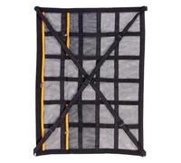 Filet de rangement en pour plafond de voiture, organiseur intérieur automobile, filet de rangement en , 70 x 50 cm, porte-bagages de plafond de véhicule pour les familles, les campeurs et