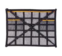 Filet de rangement en pour plafond de voiture, organiseur intérieur automobile, filet de rangement en , 70 x 50 cm, porte-bagages de plafond de véhicule pour les familles, les campeurs et