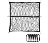 Filet de Rangement Filet De Chargement Extensible 120 X Cm Très Élastique pour Benne Camion Adapté Aux Camions Légers Et Ramassages Quotidiens Filet de Stockage Voiture(Une Seule Couche)