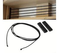 Filet de rangement | Filet de rangement pour armoire de camping-car | Organiseur de poche à longueur réglable, sac de prévention des chutes, accessoires automobiles pour véhicule, bateau, femme, homme