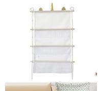 Filet de Rangement pour Animaux en Peluche - Porte-Jouets pour, Sacs de Rangement, Organiseur, Filet de Jouets Suspendu pour poupées, doudous, Figurines et Accessoires | Chambre d'enfant