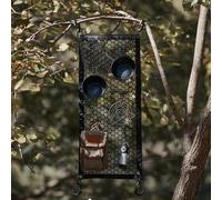 Filet de rangement pour coffre de voiture avec disposition nid d'abeille conçu pour l'organisation du matériel de camping en plein air et les applications utilitaires multi-emplacements (petite
