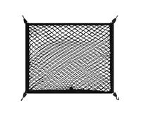 Filet de Rangement pour Coffre de Voiture pour BMW 1er Coupe Cabrio/Hatchback, Filet de Stockage Élastique Bagage Organisateu Garde Les Objets Stables Transit,80 * 60 cm-B Double-Layer