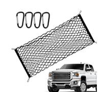 Filet de rangement pour coffre - Filet extensible pour camion avec crochets, organiseurs de dossier de siège automobile pour SUV, camping-car, berline, voiture de sport, voiture d'affaires