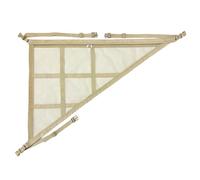 Filet de rangement pour couverture de voiture - Filet de rangement réglable - Maximise l'espace intérieur, réduit l'encombrement pour les camions et les trajets sur la route, empêche les objets