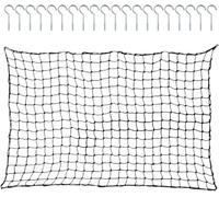 Filet De Rangement pour Jouets De Piscine 180x120cm Ou 150x210cm | Grand Filet De Rangement AC Stockage Solide avec 20 Crochets À Vis pour Piscine, Plage Ou Parc Solution Anti-Vent Et Durable