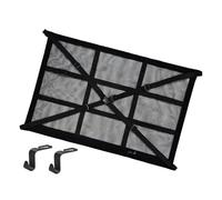 Filet De Rangement pour Plafond De SUV | Filet De Toit De Camion De Rangement en Maille | Organisation Toit Automobile Renforcée pour Camping Road Trip Conduite Longue Activités Extérieures