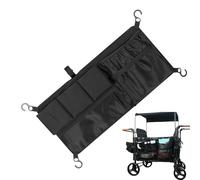 Filet de rangement réglable pour poussette avec poches de tri | Oxford 600D pour la plage, les aventures en plein air, le camping, le shopping