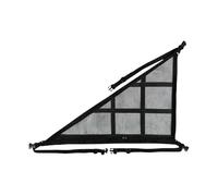Filet de rangement triangulaire pour camion, sangles réglables, haute performance, peu encombrant, pour les aventures en plein air, les voyages de longue distance en plein air
