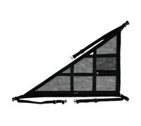 Filet de rangement triangulaire pour couverture de voiture - Organiseur de rangement de toit - Grand rangement de voiture en maille à double couche pour un long voyage qui répond à vos besoins