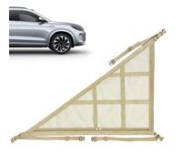 Filet de rangement triangulaire - Sac de rangement de plafond de voiture - Support de charge en maille à double couche - Solution de rangement légère pour véhicule - Rangement pratique sur le toit de
