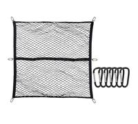 Filet de rangement universel en maille pour voiture, autocollant mural, pochettes, sacs en maille pour coffre arrière
