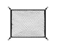 Filet de Rangement Universel pour Coffre de Voiture Compatible avec Les Pick-ups fourgonnettes SUV et camions (Une Seule Couche 80 x 60 cm).