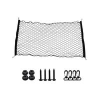 Filet de Rangement Universel pour Coffre de Voiture Filet élastique de Rangement pour Bagages Poche intérieure Extensible (110 x 60 cm)