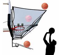 Filet de rebond automatique pour basket-ball - Gain de temps et d'efforts, parfait pour la pratique du tir en solo avec fixation facile