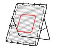 Filet de rebond de baseball de 1,2 x 1,4 m, filet à 6 angles réglables avec piquet pour entraînements de ligne et balles de mouche, équipement d'entraînement solo pour softball, football et