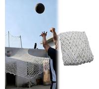 Filet de rebond de basket-ball pour entraînement de tir, filet de sécurité de jardin durable avec espacement de maille de 10 cm, installation facile pour les athlètes