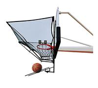 Filet de rebond de basket-ball rotatif pour la pratique du tir - Améliore le développement des compétences des enfants et des adultes, comprend un sac de rangement