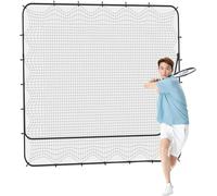 Filet de rebond de tennis, multi-sports pour la pratique du tennis, du pickleball et du tennis de table, design portable pour entraînement extérieur et intérieur