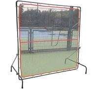 Filet de rebond de tennis, rebond d'entraînement portable pour raquette, panneau arrière de balle pour entraînement solo, intérieur et extérieur