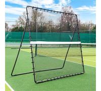 Filet de rebond portable pour la pratique du tennis en solo, améliore les compétences sur le terrain ou l'entraînement dans le jardin