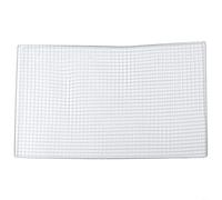 Filet de rechange japonais Yakiniku en fer galvanisé pour grille de barbecue coréen, grille de feu de camping et charbon de bois de pique-nique en plein air (60 x 40 cm)