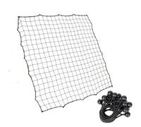 Filet de rechange pour rebond de football avec 20 cordes élastiques | Filet de football pour lancer de baseball, entraînement de terrain de softball, éducation physique scolaire