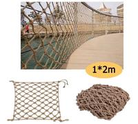 Filet de scurit pour garde-corps dextrieur Filet de Clture en Corde de Chanvre Dcoration Jardin Filet de Scurit KIT SECURITE