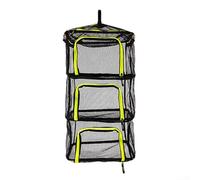 Filet de séchage multicouche avec maille suspendue et cadre en fil d'acier pour un soutien équilibré et panier de rangement de grande capacité pour la cuisine et l'extérieur