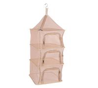 Filet de Séchage Suspendu, Support de Séchage Pliable à 4 Couches, Filet de Séchage Portable en Maille pour Poissons, Légumes, Vaisselle, Fruits, Accélère la Vitesse de Séchage,
