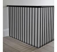 Filet de Sécurité 115 x 210 cm avec Cordes Attaches Filet de Clôture Protection Balcon pour Protéger Les Cours, Les Rebords de Fenêtres, Terrasses., Noir
