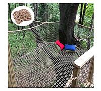 Filet de sécurité d'extérieur pour enfants - Filet d'escalade durable pour protéger les balançoires, barrière solide en corde de chanvre pour des terrains de jeux sécurisés