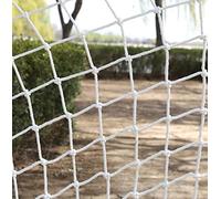 Filet de sécurité durable pour enfants - Filet de sécurité en maille épaisse - Blanc - Pour escaliers intérieurs, berceaux, balcons - Filet de sécurité pour chat et animal domestique, 150 x 300 cm