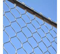 Filet de sécurité en Acier Inoxydable 304, Maille Flexible en Acier Inoxydable, Maille métallique Extensible multifonctionnelle (8 cm, 2 x 10 m)(8cm,1x5m)