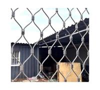 Filet de sécurité en acier inoxydable 4 x 2. (4 x 2,3 m) Heavy Du Fall Protect Guardrail pour clôture agricole Equint Filet de soutien pour façades