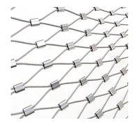 Filet de sécurité en acier inoxydable pour balcon et escalier Protection contre les chutes Idéal pour les jardins et les fermes